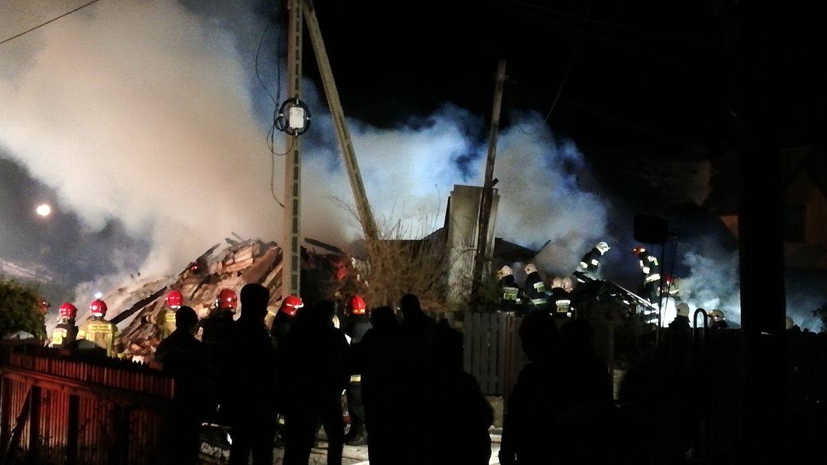 Po výbuchu plynu se v Polsku zřítil dům. V troskách nalezli šest mrtvých